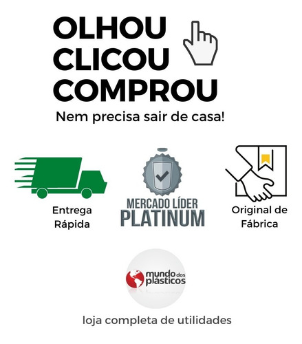 10 Cestos Branco Para Organizar Dispensa 34x15x9cm 890