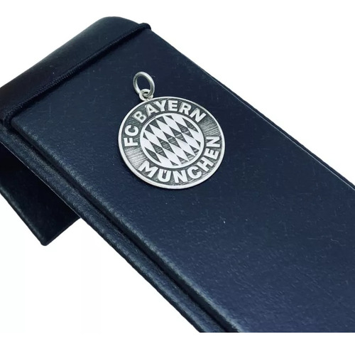 Dije Logo Equipo Bayern Munchen Plata 925 Con Envio