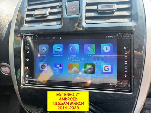 Estéreo Android 7 Nissan Versa, 4ram Y 32dd Gb Negro