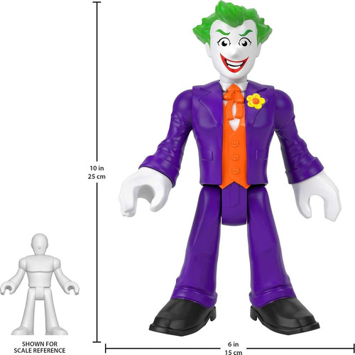 Imaginext Dc Super Friends Xl Figura The Joker Guasón