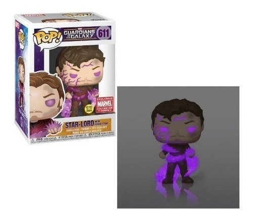 Funko Star-lord Guardians Of  The Galaxy Marvel Exclusivo 