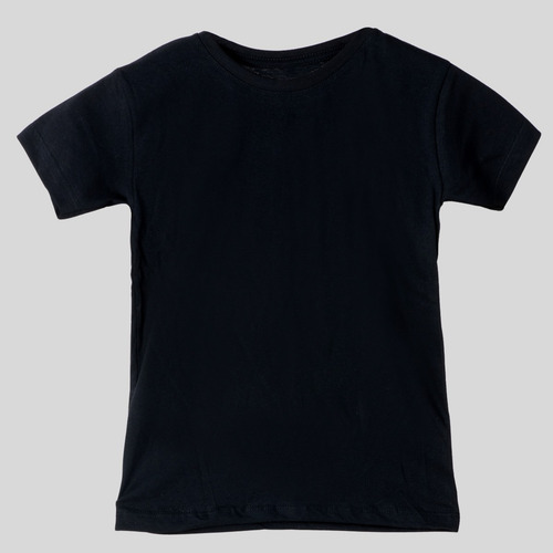 Camiseta Infantil Básica Lisa 100% Algodão Menino E Menina