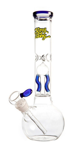 Ice Bong De Vidro Jah Bless Filtro Percolator 27cm + Brindes