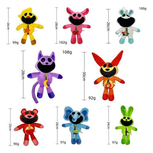 1pcs Juguete Peluche Smiling Critters, Regalo De Navidad2023