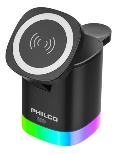 Cargador Magnético Inalámbrico 3en1 Philco Pma3504 15w