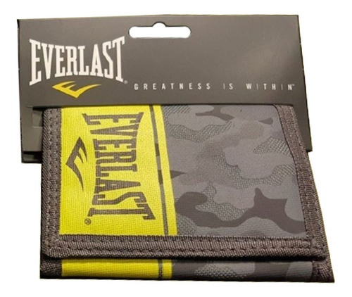 Billetera Urbana Everlast Cordura Estilo Amplia Portatarjeta