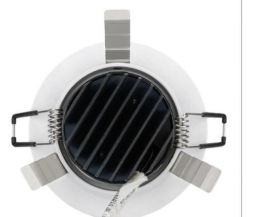Lámpara De Techo Dirigible Led, 5w 4pg Blanco/negro, Estévez