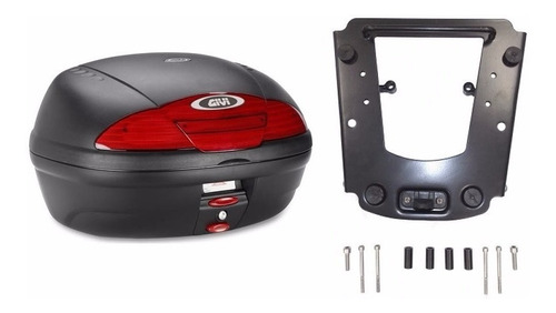 Kit Baú Givi E450 45l + Suporte Bmw G 650 Gs / Sertão 650