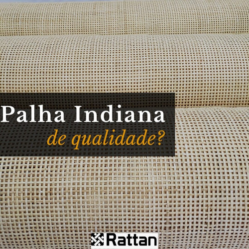 Palha Da Índia Palhinha Indiana Tela De Rattan (j07) 5mx0,60