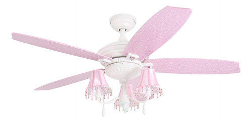 Prominence Home Elsa - Lmparas De Techo Color Rosa De 48 Pul