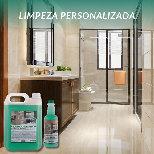 Belpiso Porcelanato 5l Para Passar Pano E Dar Brilho