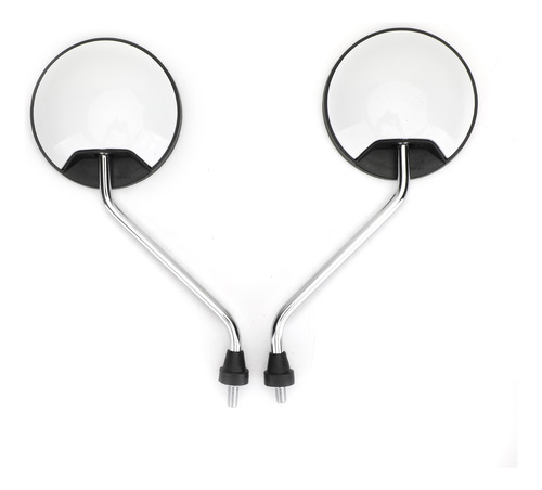 Espejos Retrovisores Ciclomotor 8 Mm Para Vespa Scooter Atv
