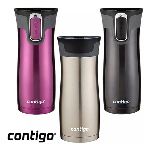 Vaso Térmico Contigo Westloop Orquidea 473ml P/té O Café