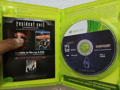 Resident Evil 6 Xbox 360 (Usado)