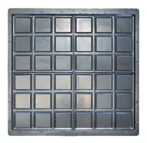 Comprar Molde Assaplast Piso, Baldosas, Mosaicos Vainilla 9 Panes Color Gris Oscuro