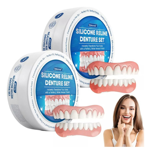 - Juego De Revestimiento De Silicona For Dentaduras Postizas