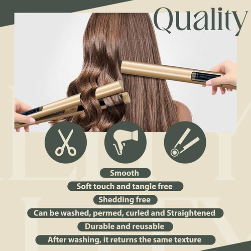 Cabello Natural Indio 100% Humano 45cm Extensiones 50g 613-oro