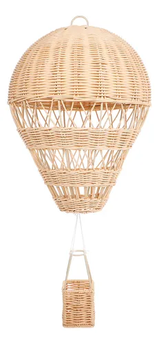 Decoraciones Para El Hogar En Globo Aerostático De Ratán Nat