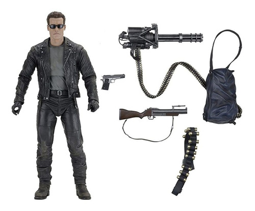 Figura De Acción T-800 Terminator 2 - Neca 1/4 Escala.