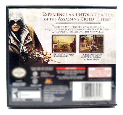 Assassins Creed 2 Ii Discovery Nintendo Ds Original Fisica (Usado)