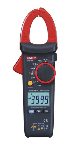 Pinza Amperometrica Uni-t Ut213c Temperatura Capacidad