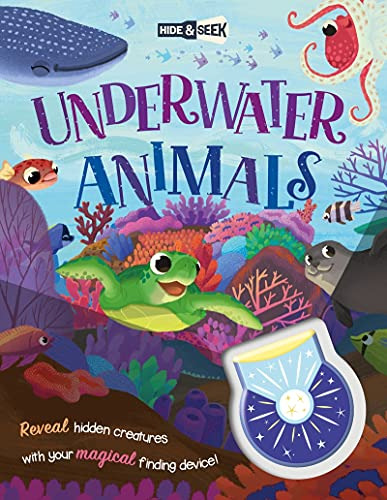 Hide-and-seek Underwater Animals Magical Light Book  - Vv Aa