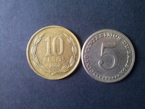 Panamá 5 Centésimos De Balboa Níquel 1968