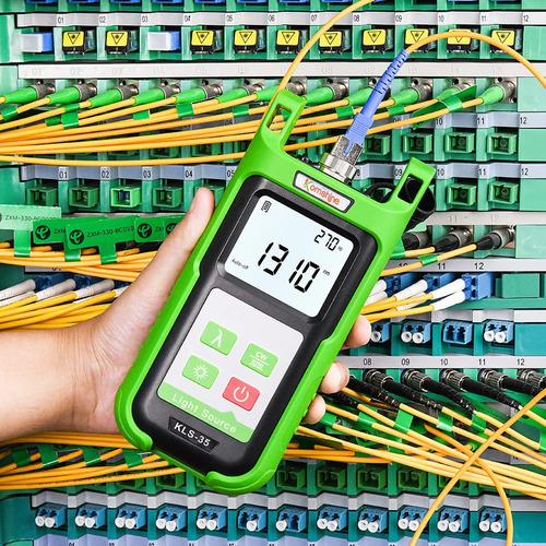 Fuente De Luz Fibra Óptica Monomodo Multimodo Red Ftth