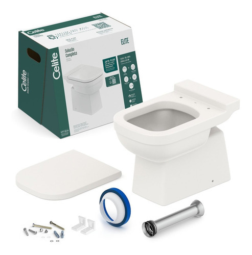 Kit de lavabo convencional Elite Ifwt con asiento termofijo