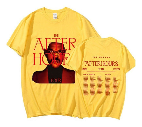 The Weeknd After Hours Camiseta Vintage Para Hombre Con Gráf