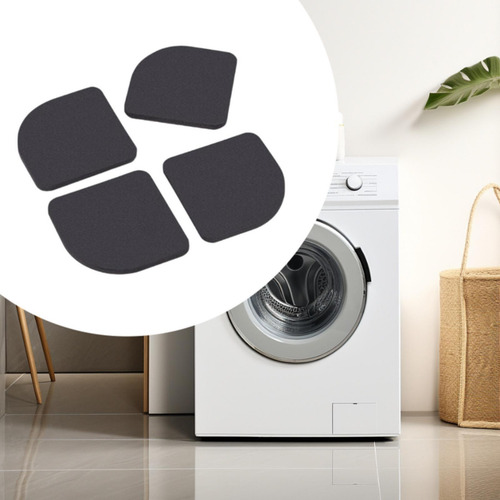 3 X 4 Uds. Almohadillas Antiuniversales Para Lavadora,