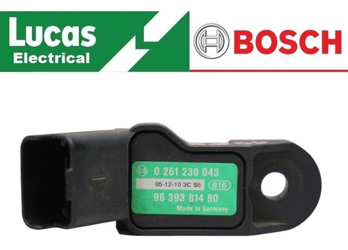 Imagen 1 de 4 de Sensor Map Bosch Citroen C3/c4/peugeot 206/306 0261230043