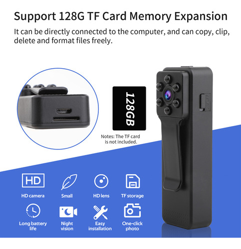 Nuevo Grabadora De Vídeo Digital Camera Cam 1080 Con