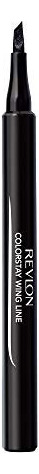 Delineador líquido Revlon ColorStay Liquid Eye Pens Triple Edge cor blackest black