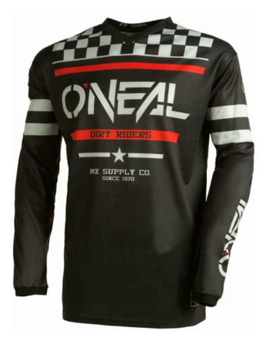 O'neal Playera Element Squadron Con Cuello En V Para Hombre,