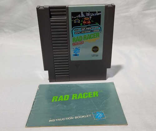 Rad Racer  Nintendo Nes
