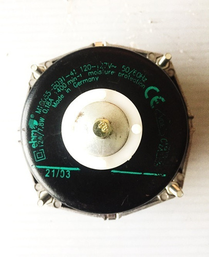 Motor Ec P/ventilador Ebm 120vca 12w 1400rpm M1g055-bd91-41 (Usado)