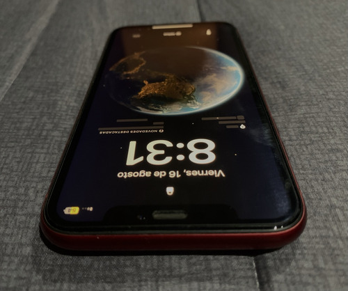 iPhone XR 64gb Rojo | Sólo At&t | Con Detalle En La Parte Trasera (Usado)