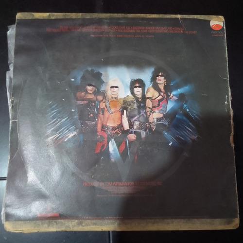 Motley Crue Shout At The Devil Lp Vinilo Estándar (Usado)