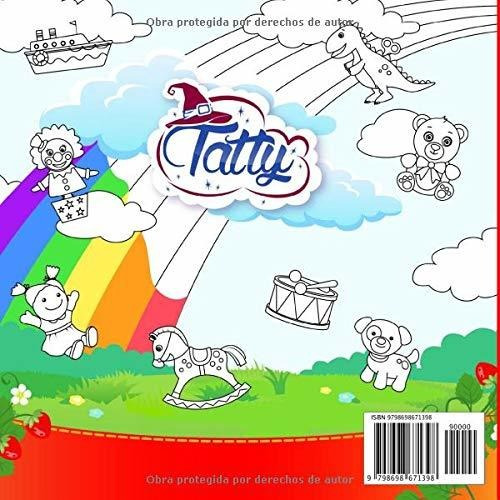Imagen 2 de 2 de Colorea Con Tatty, 25 Dibujos Para Colorear: Descubre La Mag