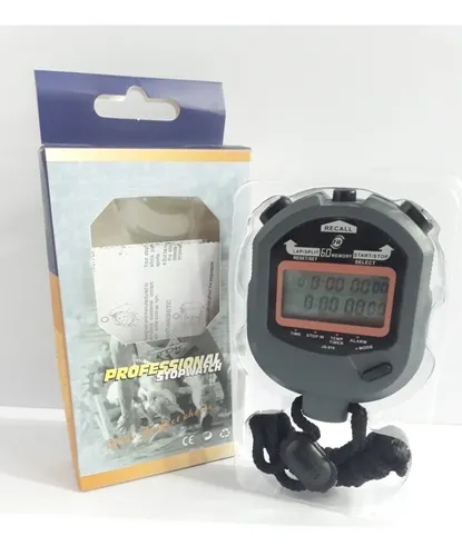 Cronometro Deportivo Plus Con 60 Memorias Sport Fitness