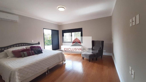 Imagem 26 de 30 de Casa Com 4 Dormitórios, 580 M² - Venda Por R$ 2.390.000,00 Ou Aluguel Por R$ 16.000,00/mês - Conjunto Residencial Esplanada Do Sol - São José Dos Campos/sp - Ca0971