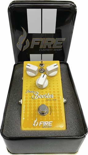 Pedal Fire Para Guitarra Power Booster Novo E Original