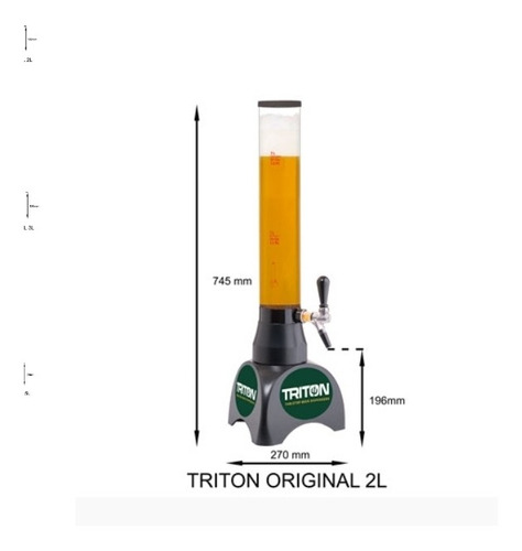 Dispensador De 1 Metro Bebidas