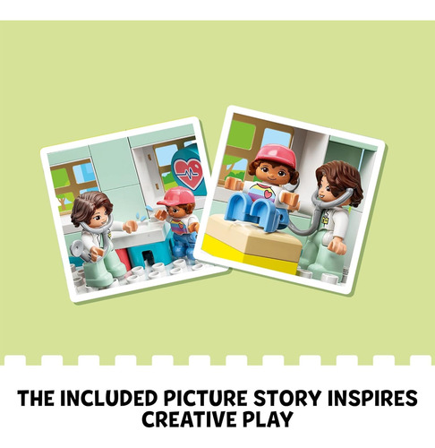 Lego Duplo Doctor Visita 10968 - Juego De Construcción De La