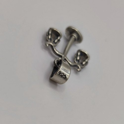 Dije De Plata 925 Modelo Báscula Plateado