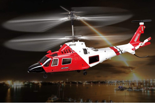 Poco Divo Guardia Costera Helicóptero De Rescate Rc Vuelo...