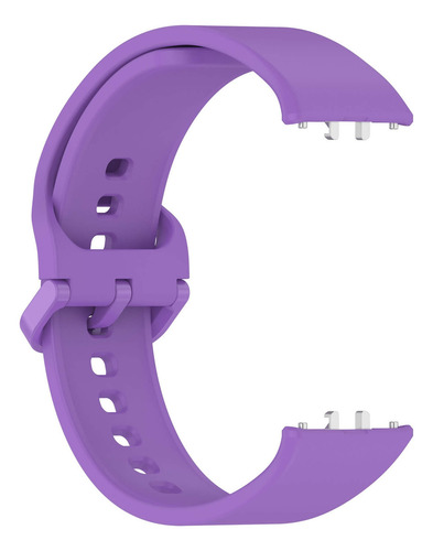 Pulseira Moderna Ltimports Para Samsung Galaxy Fit3 Sm-r390 Cor Roxo