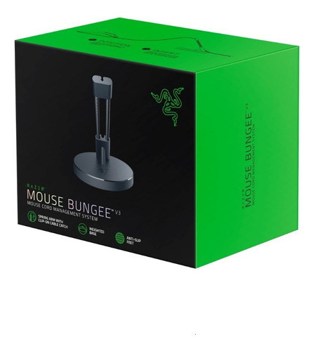 Razer Mouse Bungee V3 Administración De Cables De Mouse Color Negro