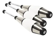Comprar Conjunto De 3 Clubes De Malabarismo Zeekio Pegasus, Plata.
